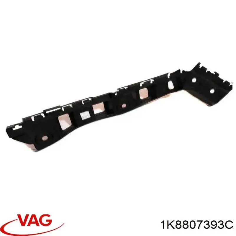 1K8807393C VAG Направляющая заднего бампера левая