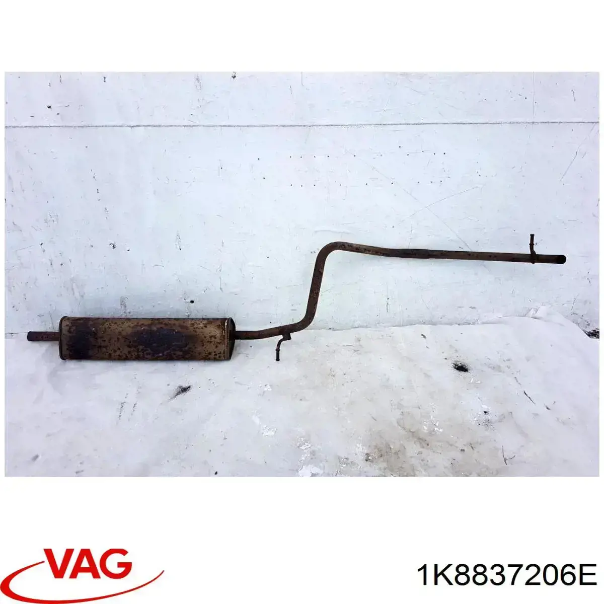 Ручка двери задней наружная правая 1K8837206E VAG