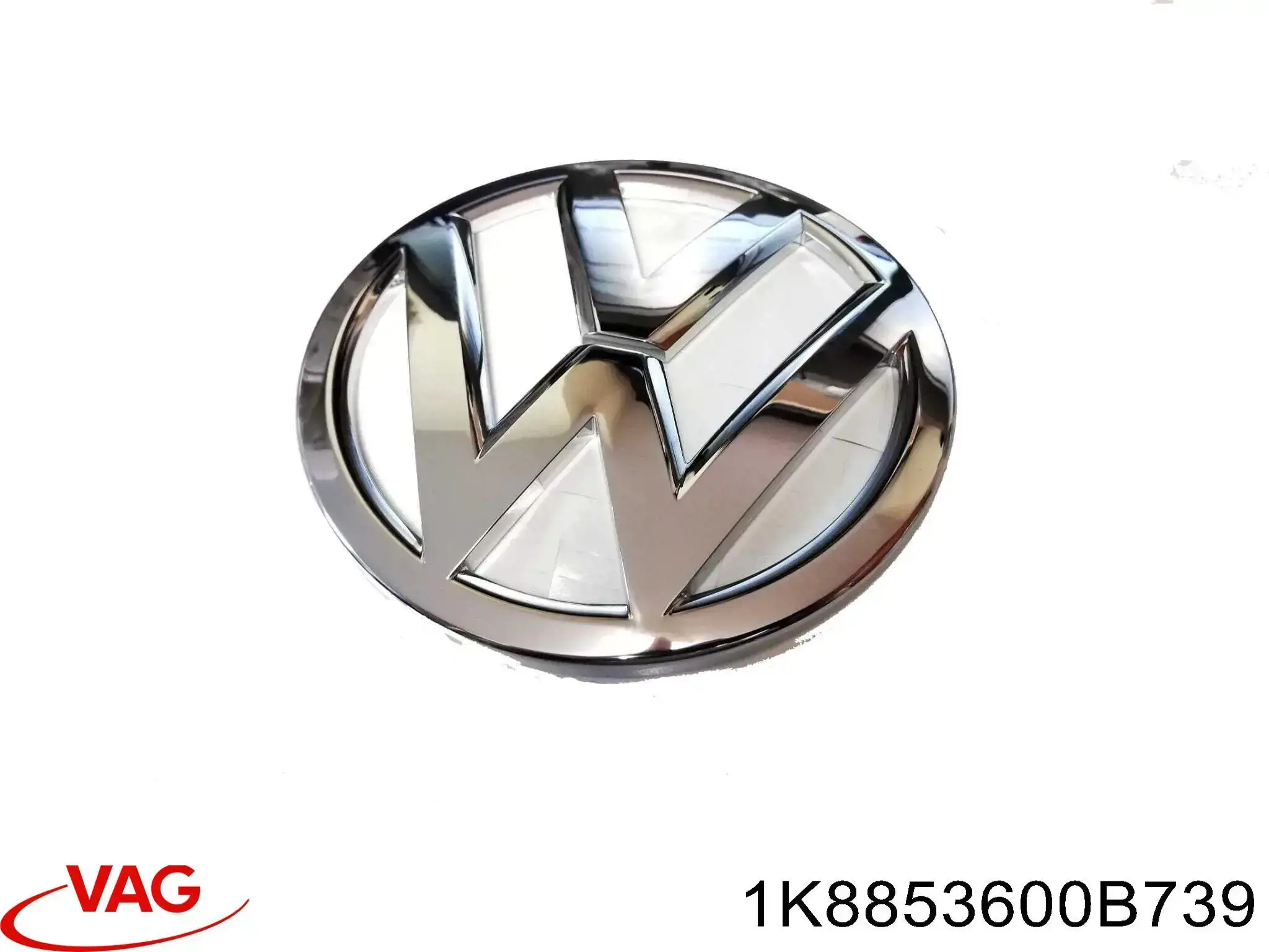 Эмблема на решетку радиатора VAG 1K8853600B739 цена, от 51.96 USD