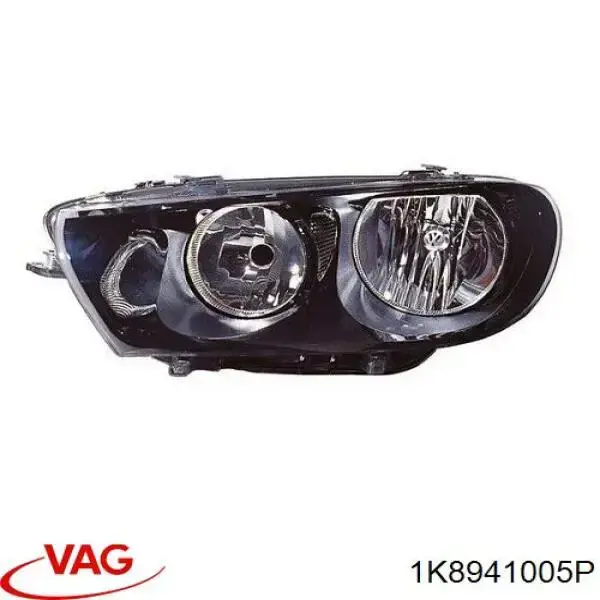 Фара левая VAG 1K8941005P цена, от 131.29 USD