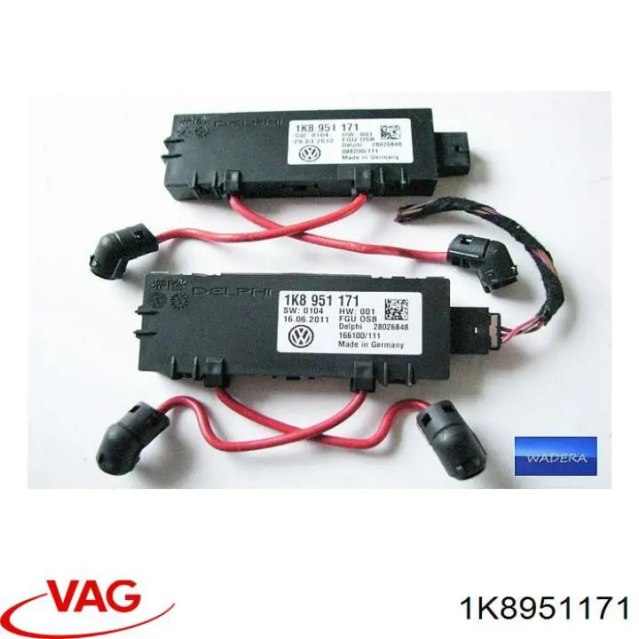 1K8951171 VAG Датчик движения в салоне