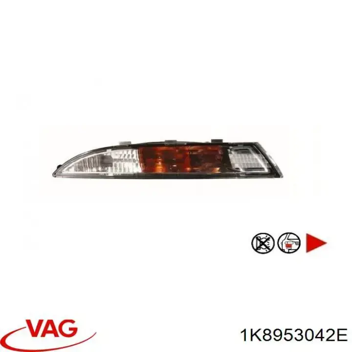 Купить 1K8953042E VAG Поворотник правый
