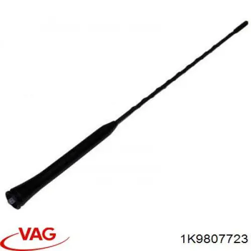 Кронштейн бампера переднего левый 1K9807723 VAG