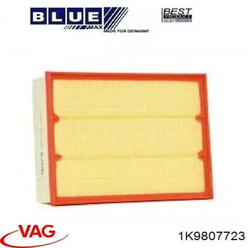 Кронштейн крепления бампера переднего левый VAG 1K9807723 цена, от 6.72 USD