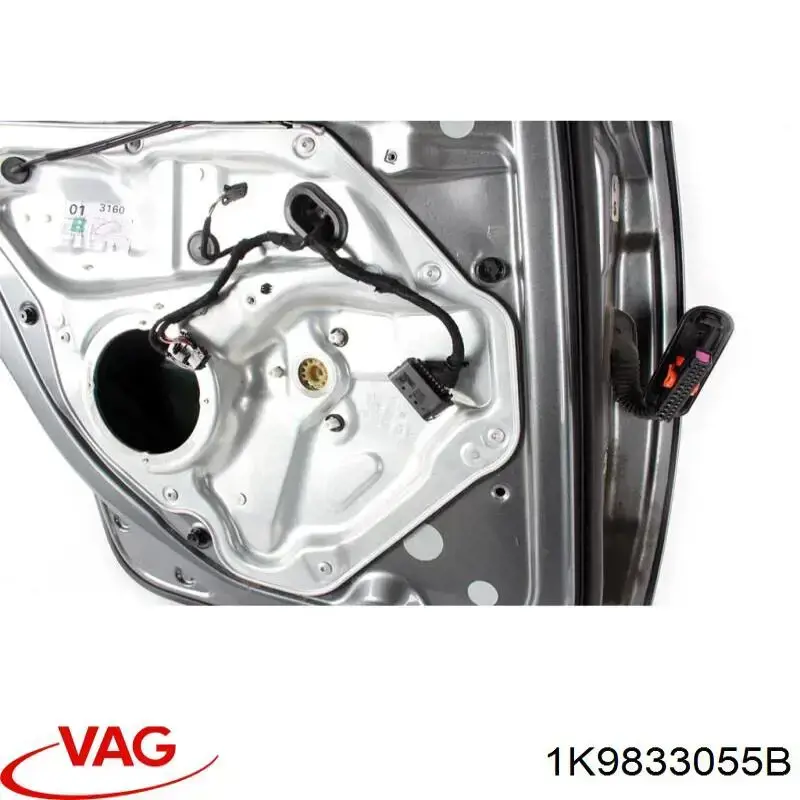 Купить 1K9833055B VAG Дверь задняя