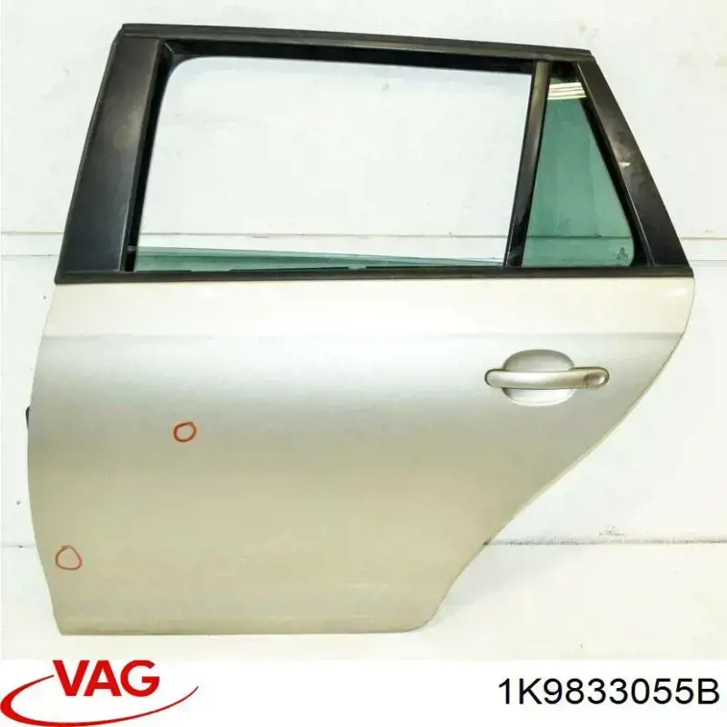 Дверь задняя, левая VAG 1K9833055B цена, от 180.54 USD
