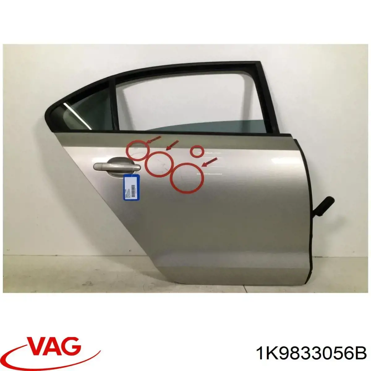 Дверь задняя, правая на Volkswagen Golf V 1K5