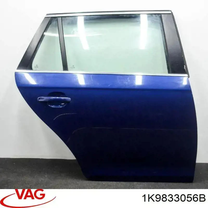 Дверь пассажирская задняя правая Volkswagen Golf V универсал (1K5) (2007 - 2009) цена, от 189.98 USD