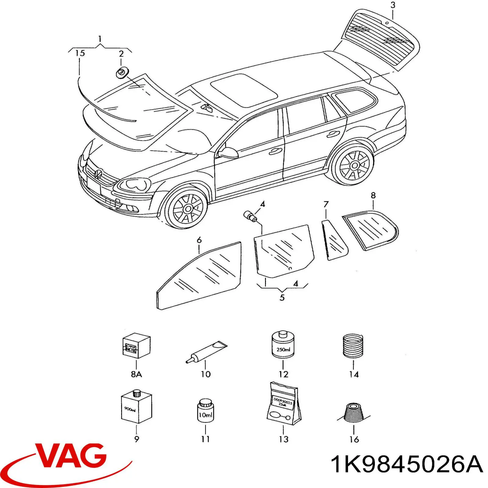  1K9845026A VAG