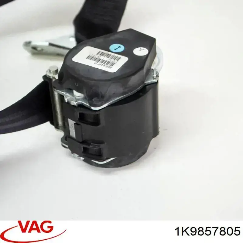 Ремень безопасности задний левый VAG 1K9857805 цена, от 12.42 USD
