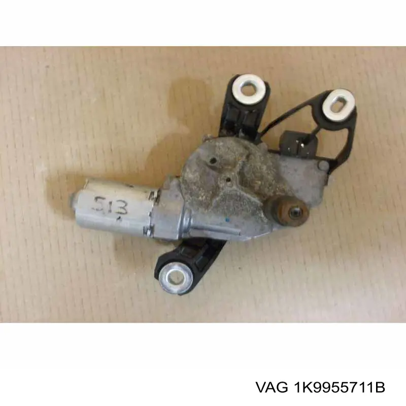 1K9955711B VAG motor de limpador pára-brisas de vidro traseiro