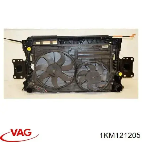 Difusor do radiador de esfriamento para Volkswagen Jetta (162)