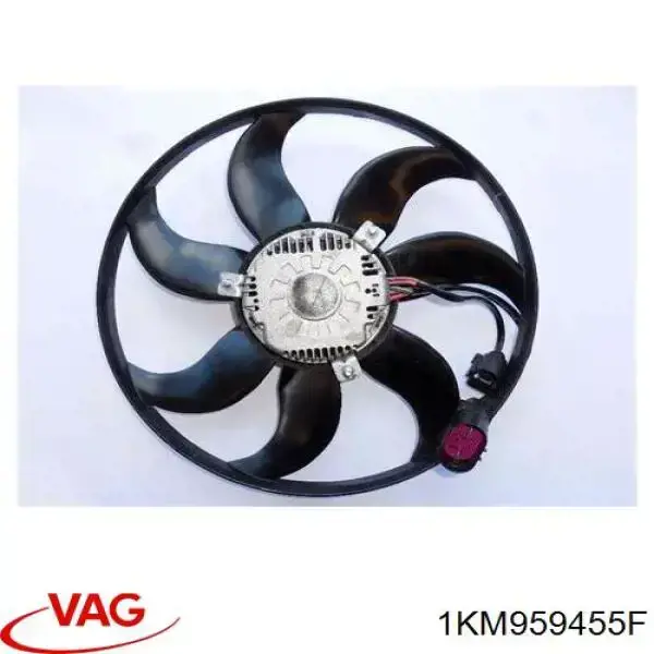 Электровентилятор охлаждения в сборе VAG 1KM959455A цена, от 155.19 USD