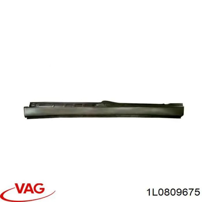 Порог наружний левый VAG 1L0809675