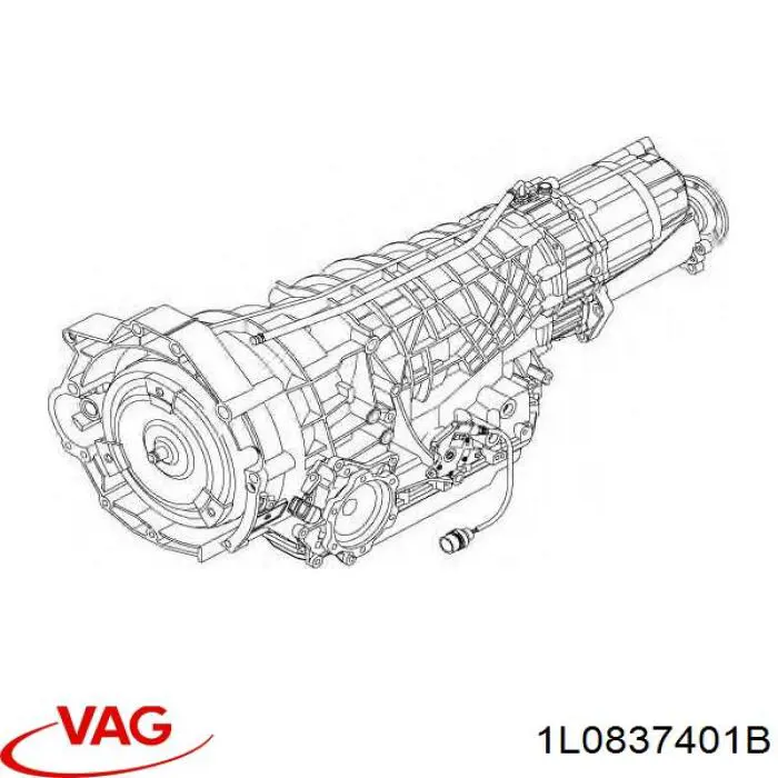 Механизм стеклоподъемника двери передней левой 1L0837401B VAG