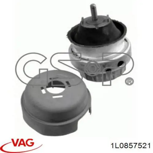 Зеркальный элемент водительского зеркала VAG 1L0857521 цена, от 9.54 USD