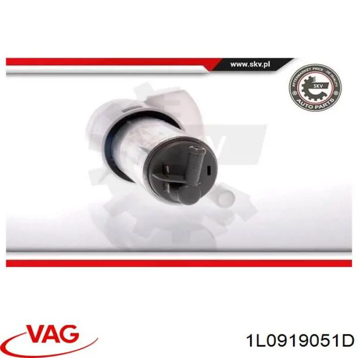 1L0919051D VAG элемент-турбинка топливного насоса