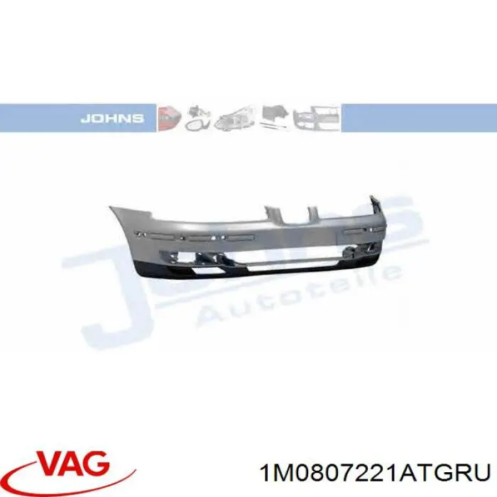 Передний бампер 1M0807221AT VAG