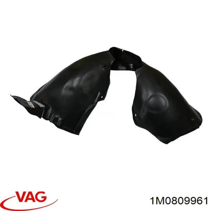 Подкрылок крыла переднего левый VAG 1M0809961 цена, от 10.68 USD