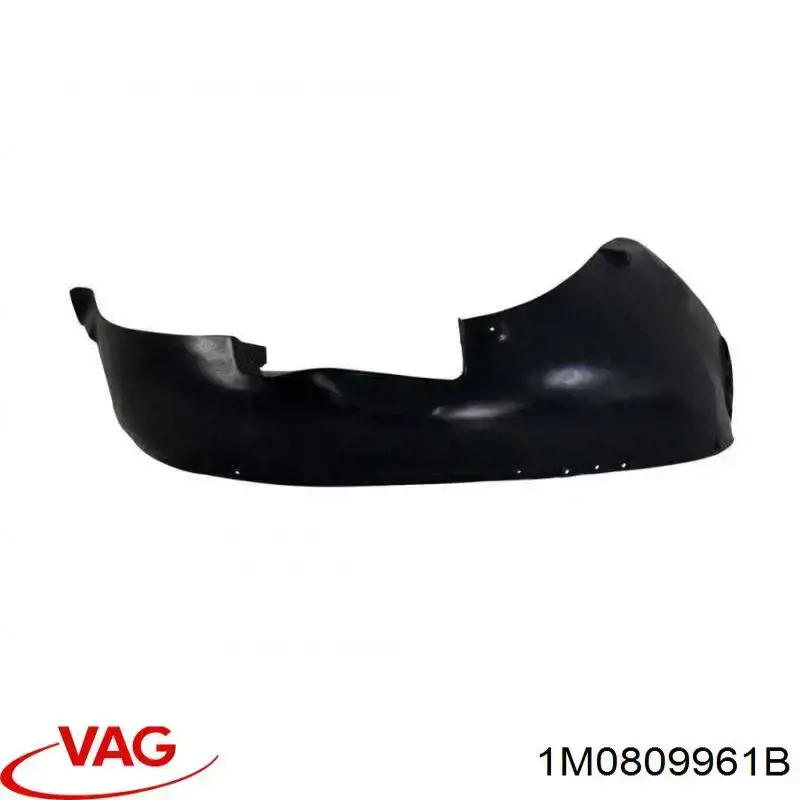 Подкрылок передний левый 1M0809961B VAG