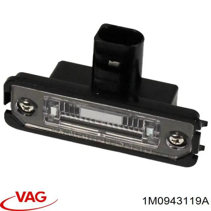 Фонарь подсветки заднего номера VAG 1M0943119A цена, от 39.43 USD