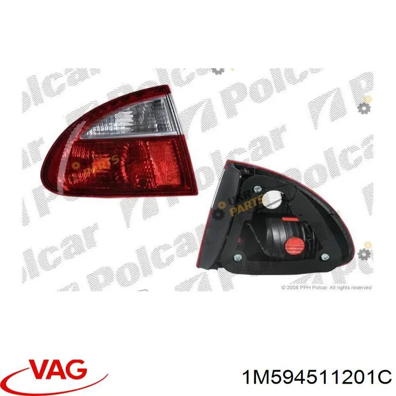 1M594511201C VAG Фонари задние