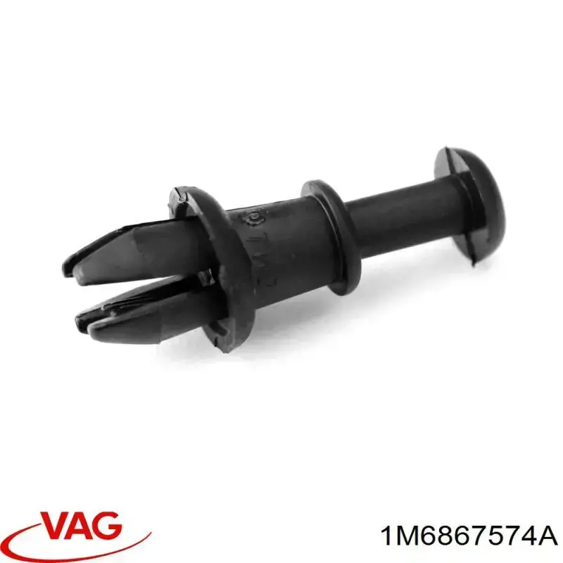 Пистон (клип) крепления обшивки крышки багажника VAG 1M6867574A