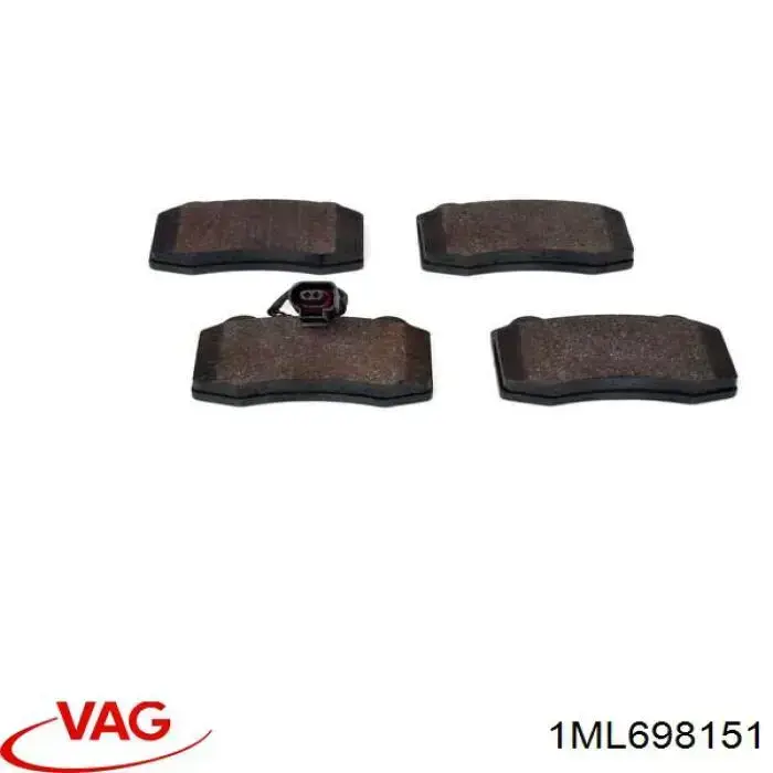 Колодки VAG 1ML698151 цена, от 35.18 USD