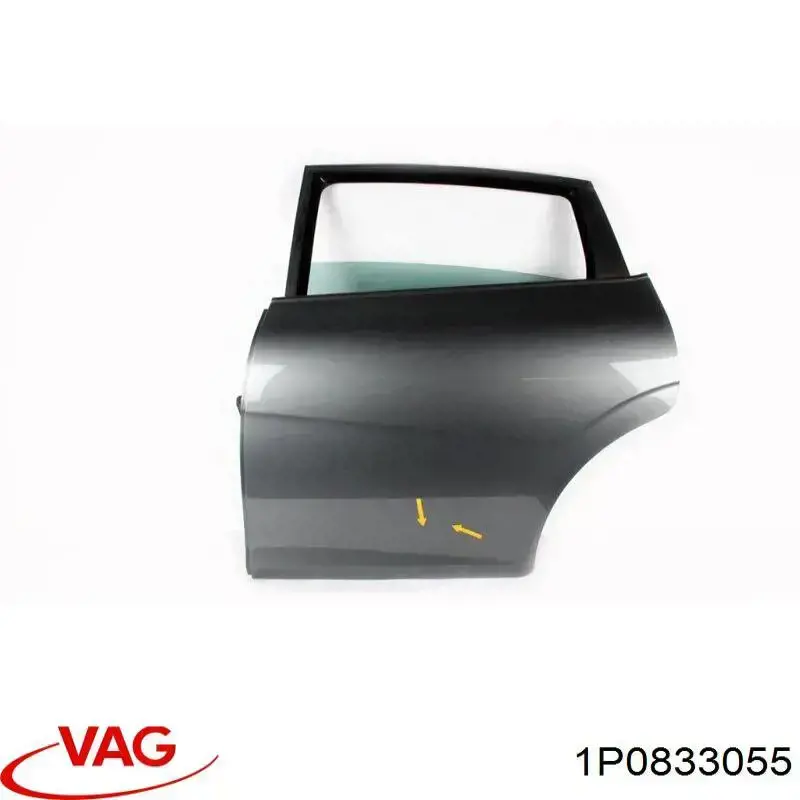 Дверь задняя, левая Seat Altea XL минивэн (5P5, 5P8) (2006 - 2015) цена, от 42.37 USD
