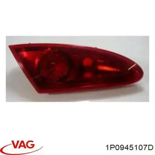 1P0945107D VAG Piloto trasero interior izquierdo original y equivalente