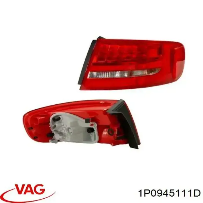 Задний левый внешний фонарь Polcar 6726872V