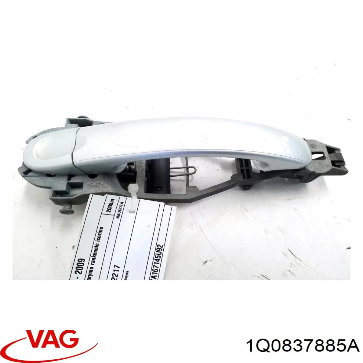 1Q0837885A VAG Держатель наружной ручки двери задней левой