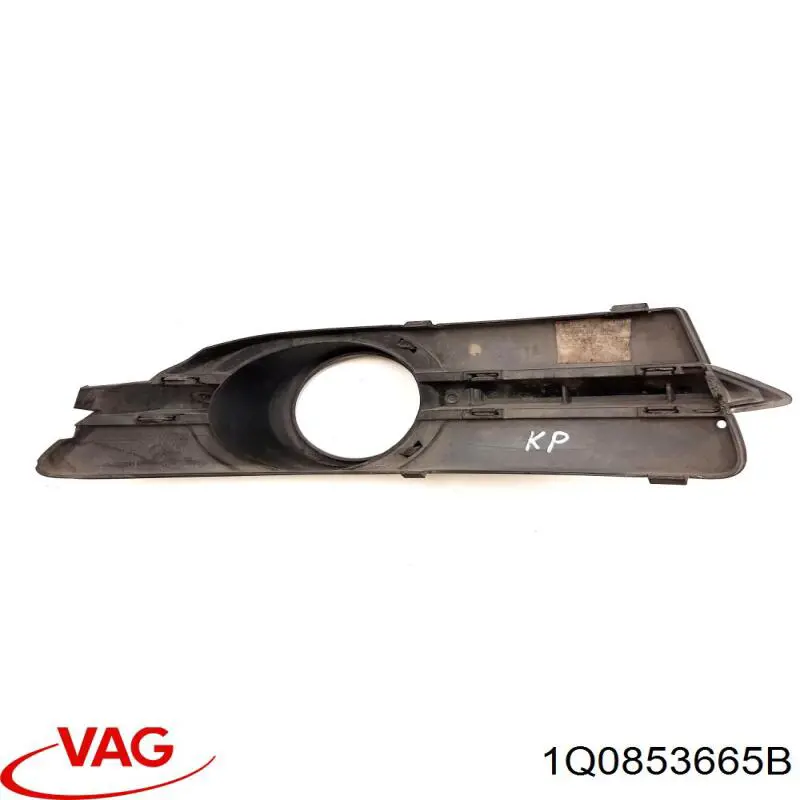 Заглушка ПТФ бампера переднего левая VAG 1Q0853665B9B9 цена, от 36.72 USD