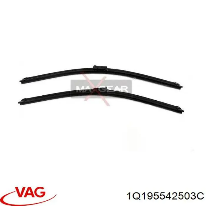 Купить 1Q195542503C VAG Щетка-дворник лобового стекла водительская