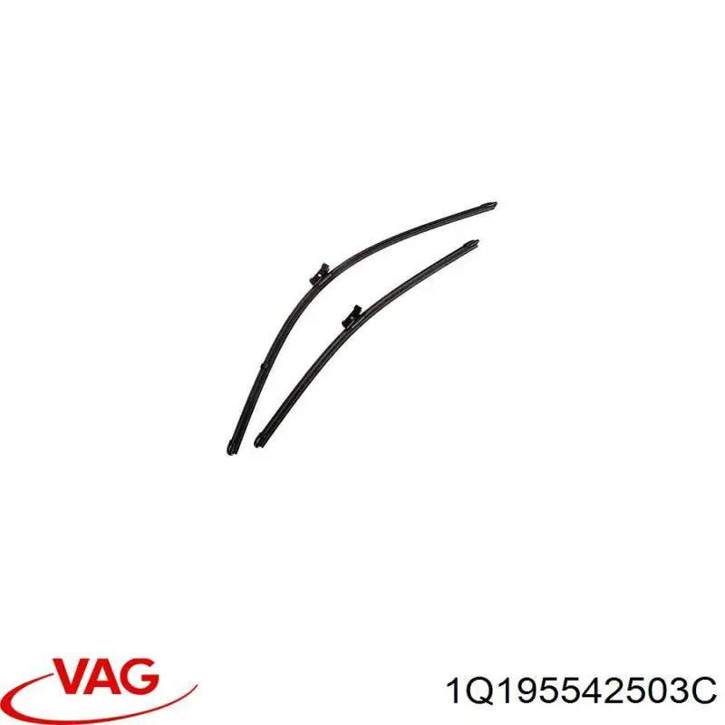 Щетка дворника левая VAG 1Q195542503C