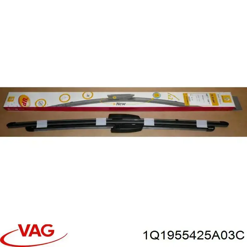 1Q1955425A03C VAG Щетка-дворник лобового стекла, водительская