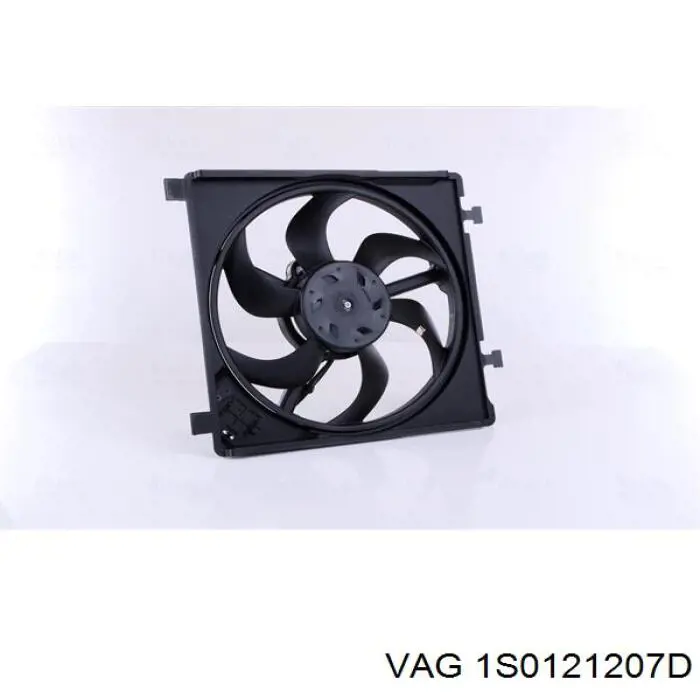 Вентилятор радиатора кондиционера Thermotec D8W039TT