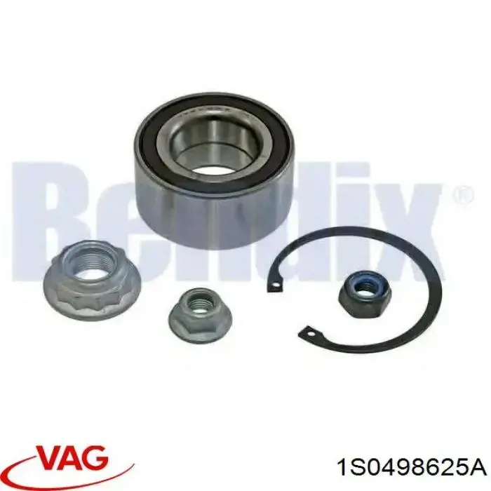 1S0498625A VAG Подшипник ступицы передней
