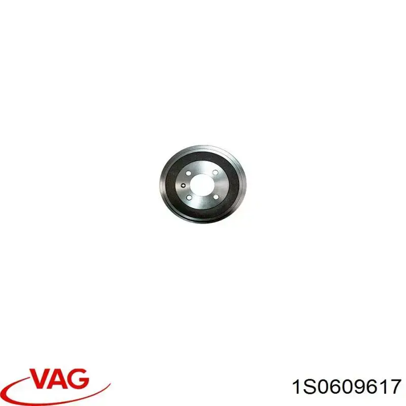 Купить 1S0609617 VAG Тормозной барабан