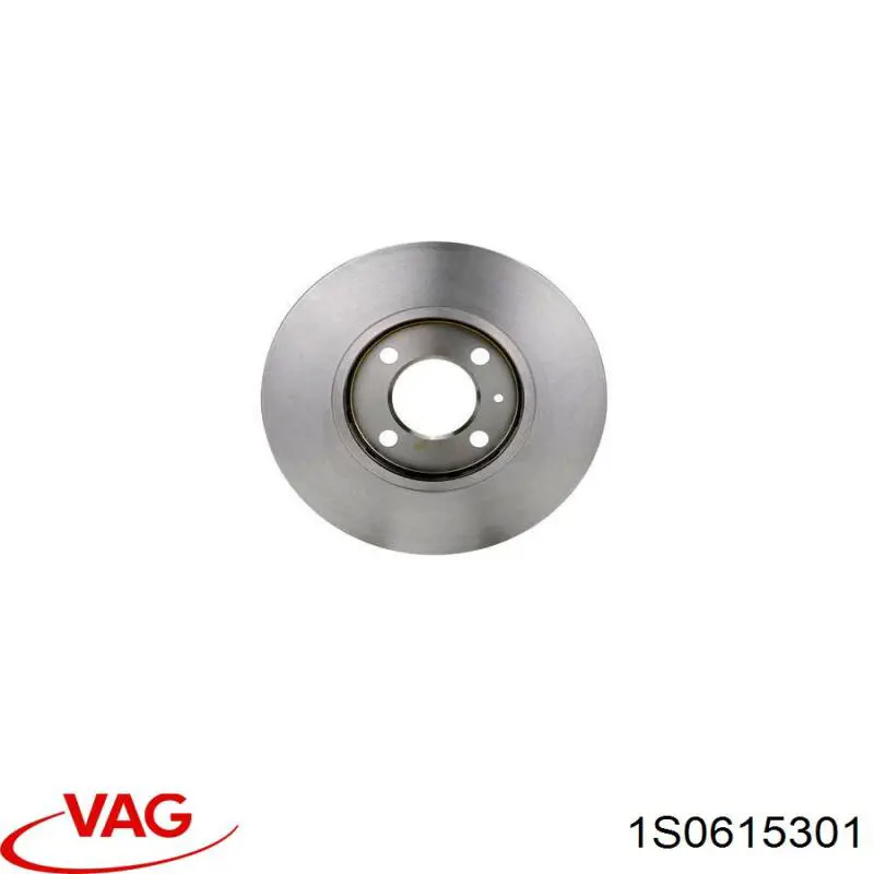 1S0615301 VAG Диск тормозной передний