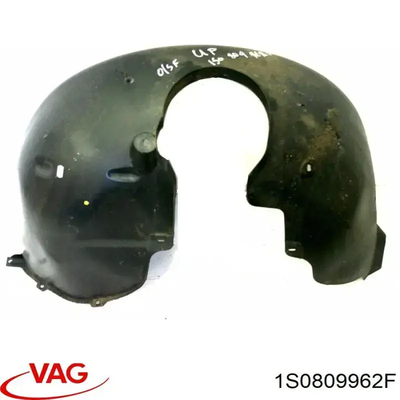 1S0809962F VAG Подкрыльник переднего крыла, правый