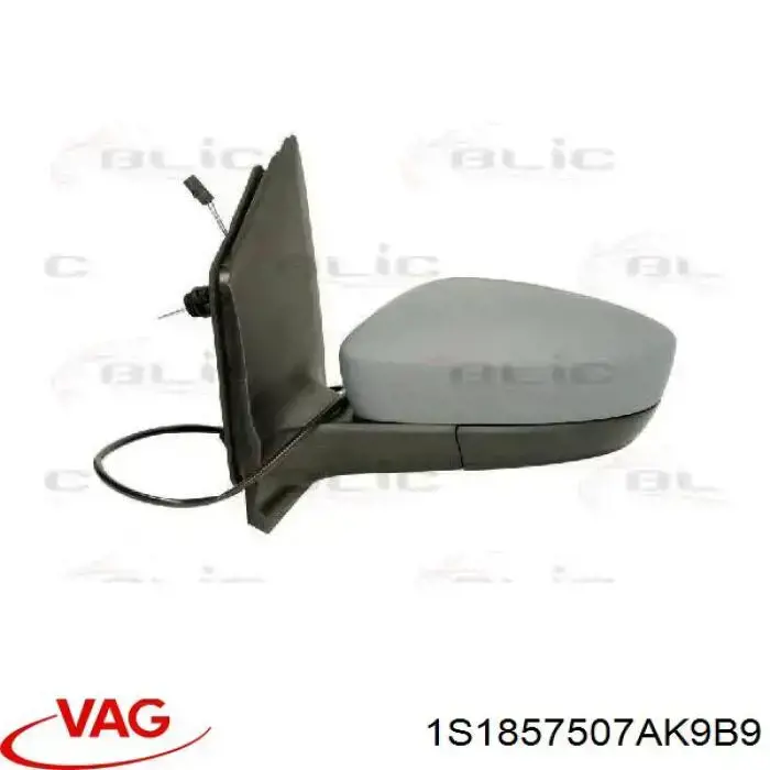 Зеркало заднего вида, левое VAG 1S1857507AK9B9 цена, от 42.33 USD