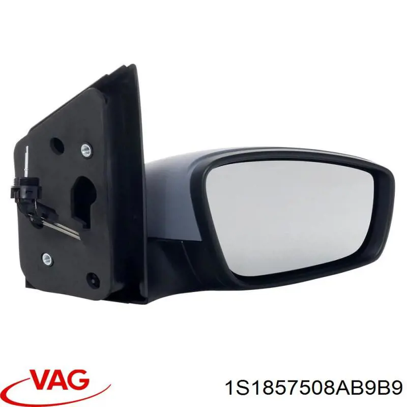 Наружное зеркало правое VAG 1S1857508AB9B9 цена, от 42.29 USD