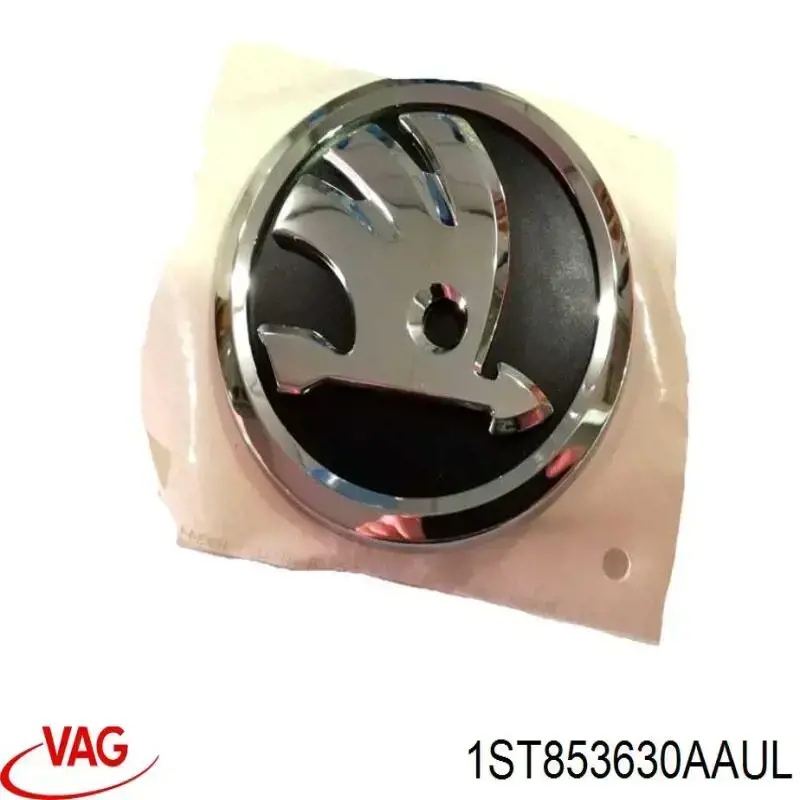1ST853630AAUL VAG эмблема крышки багажника (фирменный значок)