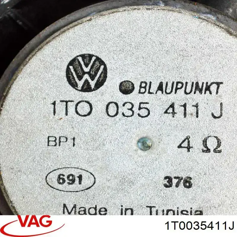 Купить 1T0035411J VAG Динамик передней двери