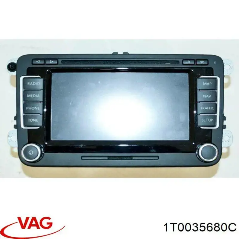 Магнитола (радио AM/FM) VAG 1T0035680C цена, от 316.73 USD