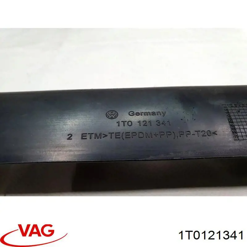 1T0121341 VAG Воздуховод радиатора верхний