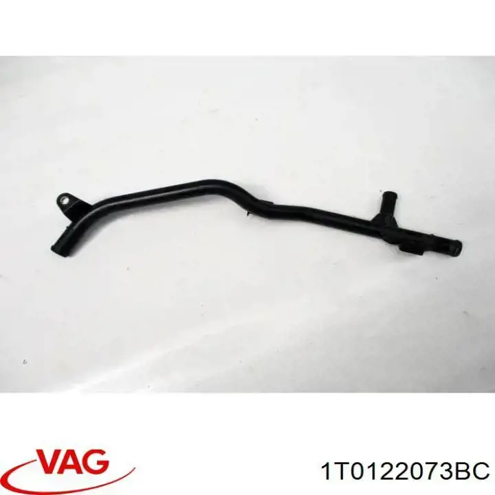 Патрубок радиатора 1T0122073BC VAG