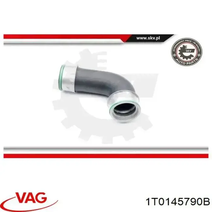 Патрубок интеркулера 1T0145790B VAG