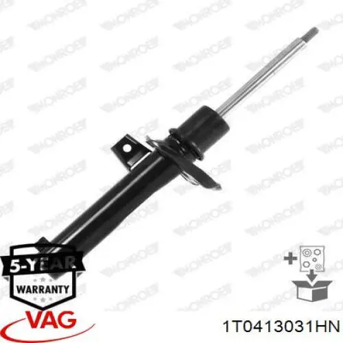 Стойка амортизатора передняя VAG 1T0413031HN цена, от 33.86 USD